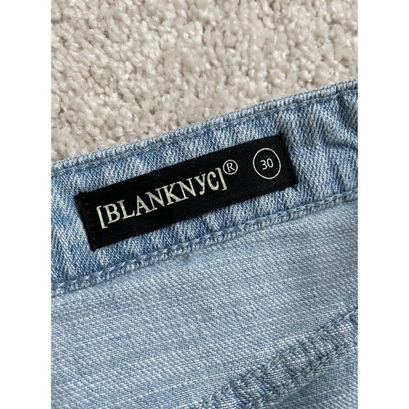 Blank NYC Shorts Denim Women Size 30 UEX High Rise Short in Stay Put - Picture 12 of 16